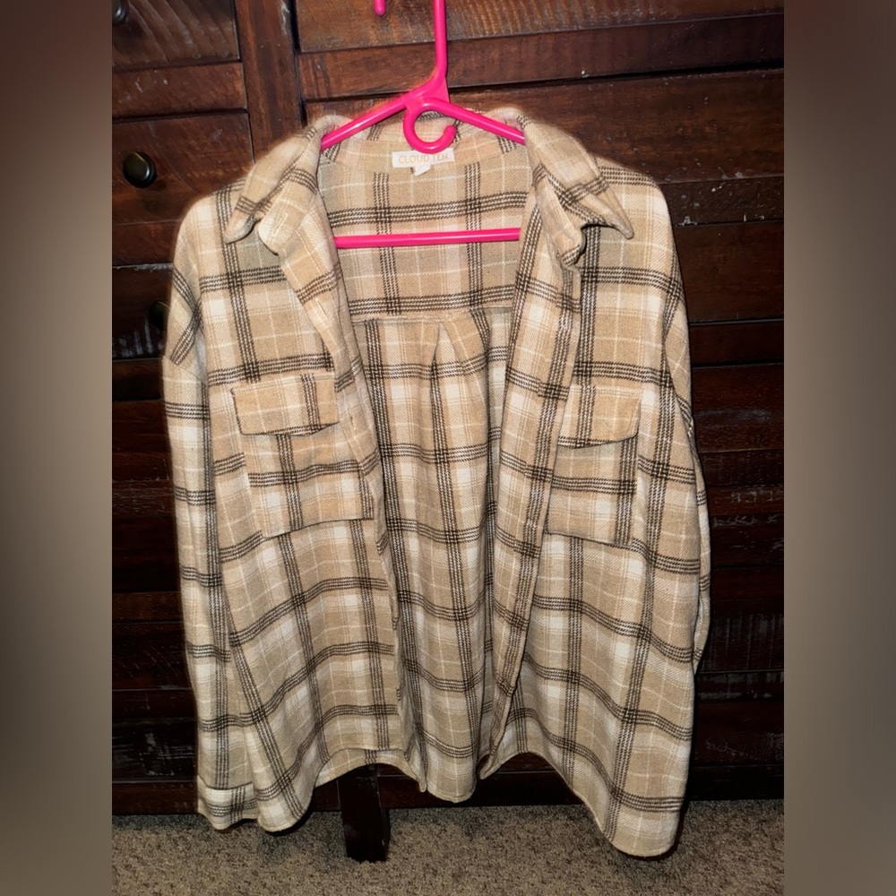 Plaid Cardigan